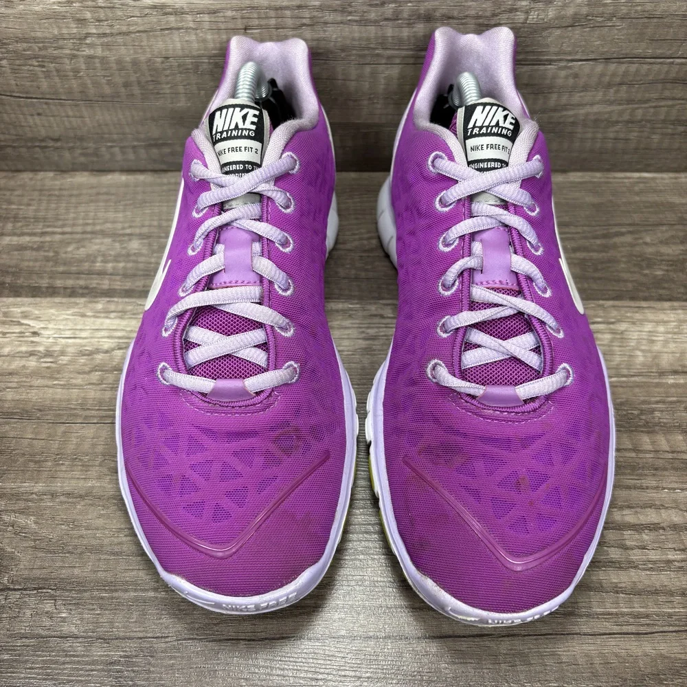 Nike Free Fit 2 Purple Pink Womens US Size 7 EUR 38 487789-502 Running Shoes - Picture 3 of 10